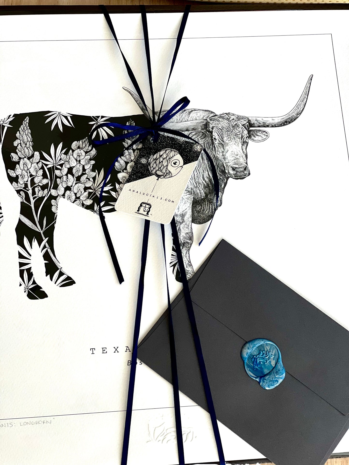Sacred Giants: Longhorn (print)