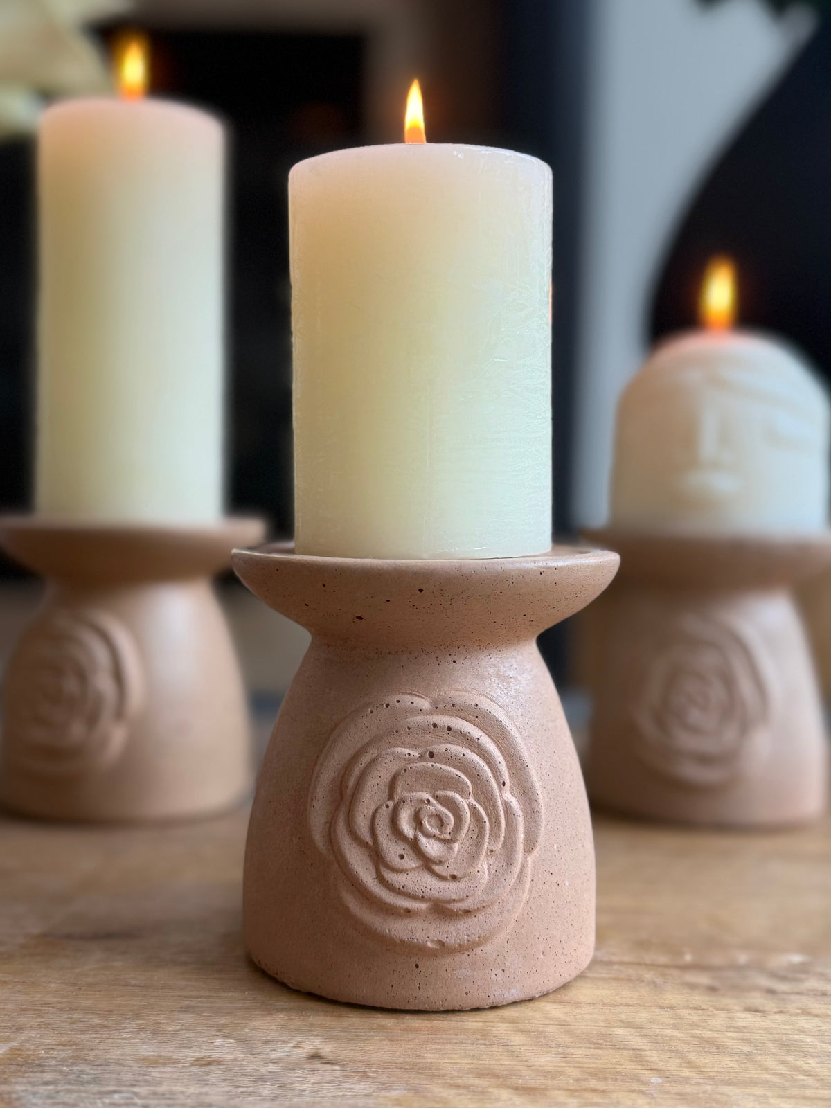 Rose Candle Base