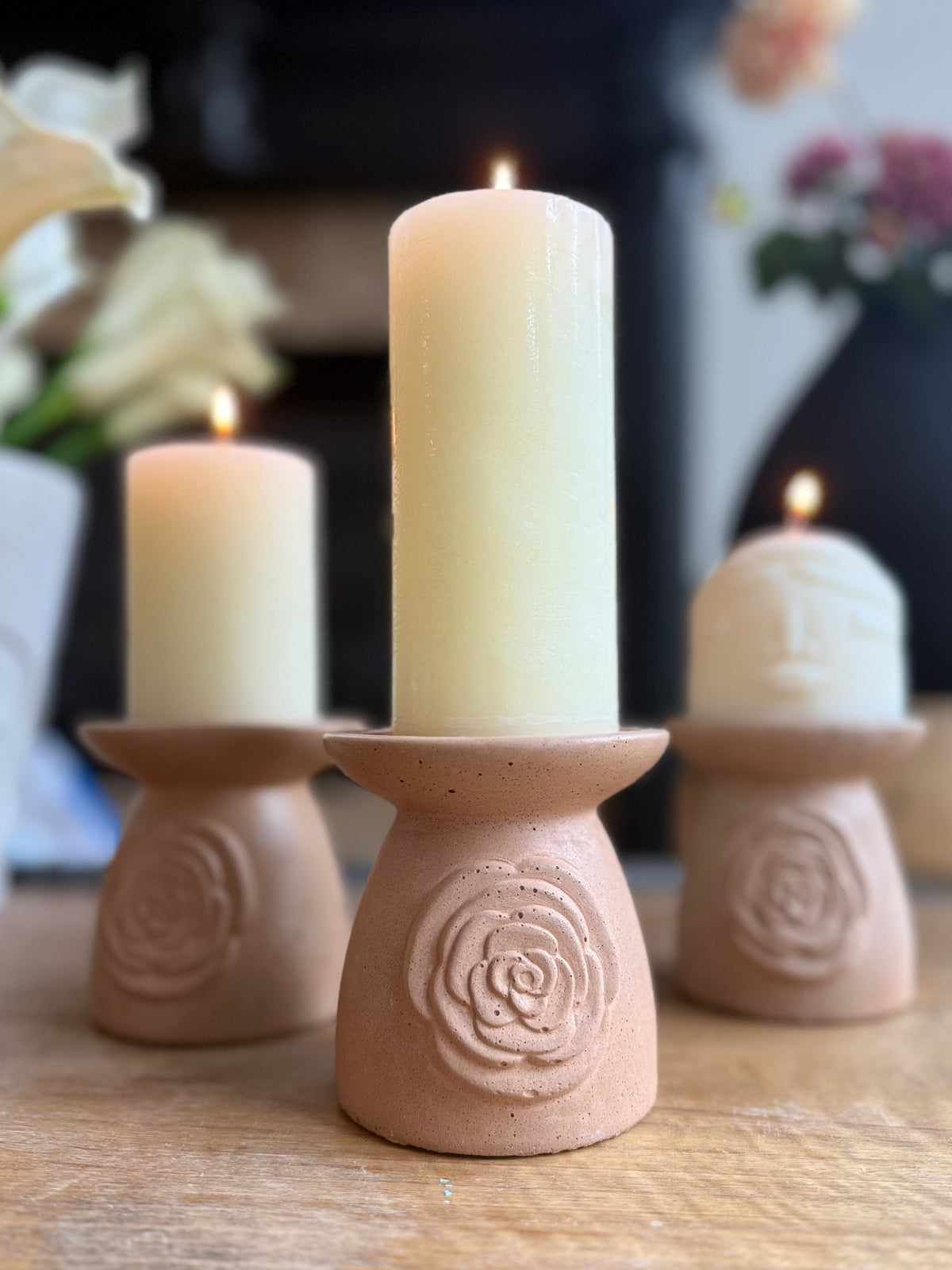 Rose Candle Base