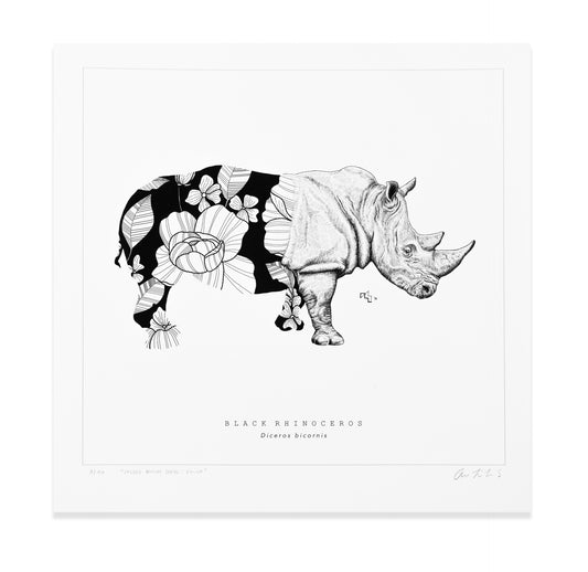 Sacred Giants: Rhinoceros (print)