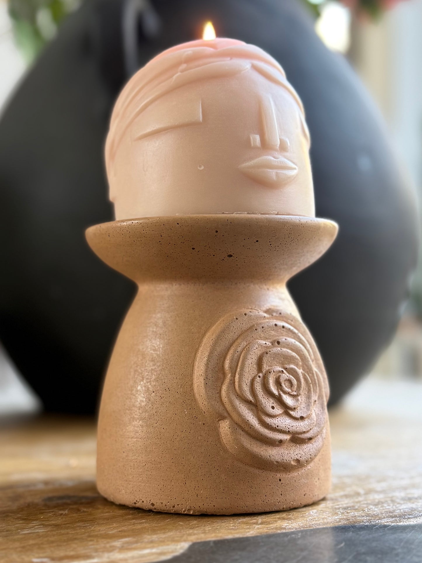 Rose Candle Base
